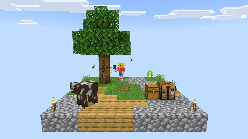 Скриншот One Block+ №3