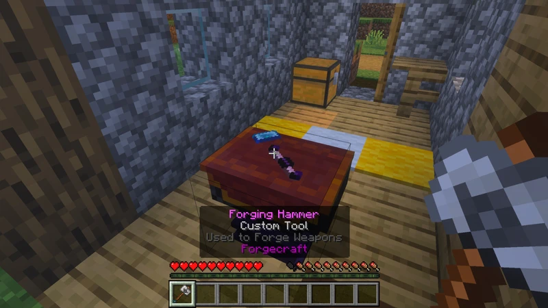 Скриншот FORGECRAFT: WEAPONS & TOOLS ADD-ON! [1.1] №3
