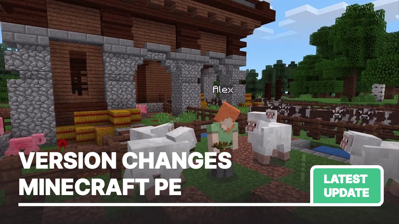 The latest version of Minecraft