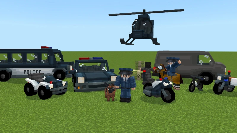 Скриншот Police Add-On №1