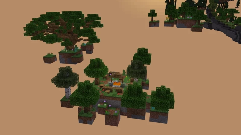 Скриншот Tryzz's Skyblock Adventure №8
