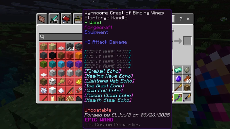 Скриншот FORGECRAFT: WEAPONS & TOOLS ADD-ON! [1.1] №5