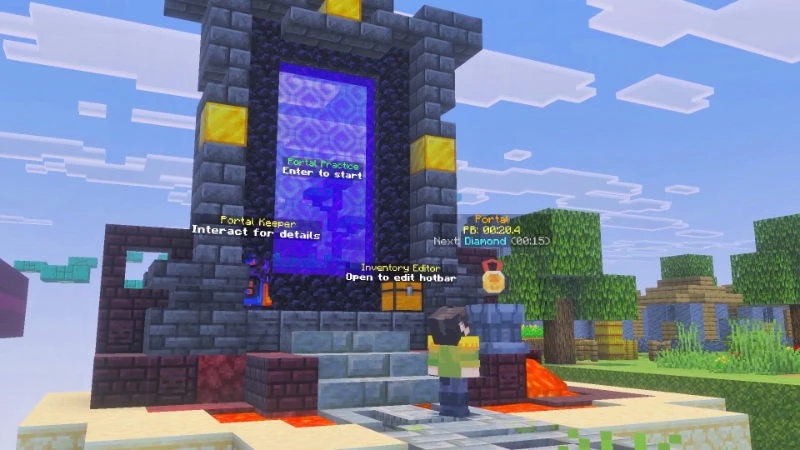 Скриншот Practice Speedrun World №1