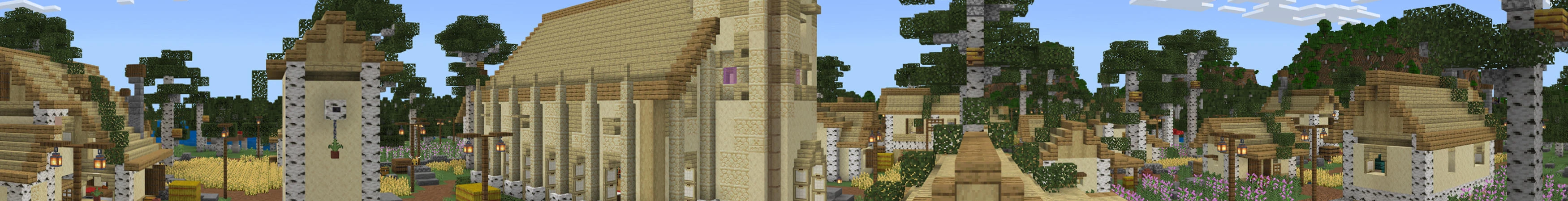 Birch Village panorama