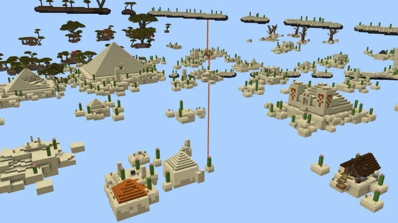 Скриншот Tryzz's Skyblock Adventure №3