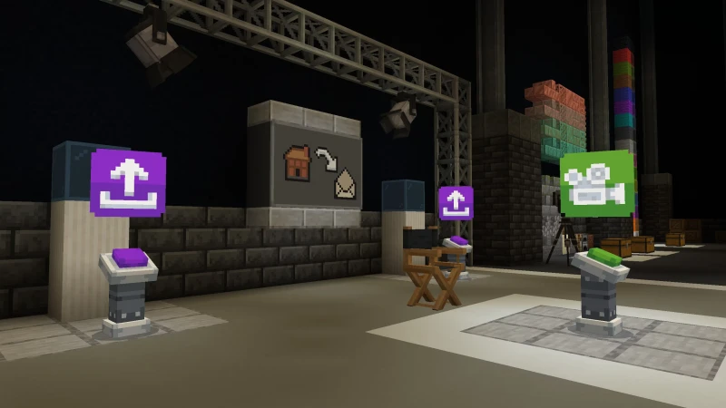 Film studio in the game