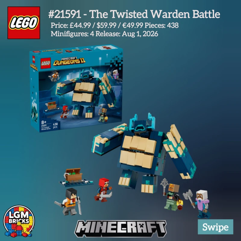Minecraft Dungeons 2 lego #21591