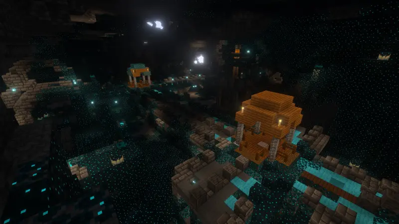 Ancient City beneath the Badlands biome