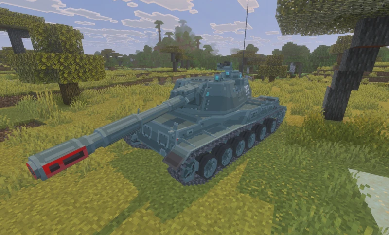 Painted howitzer 2S3M