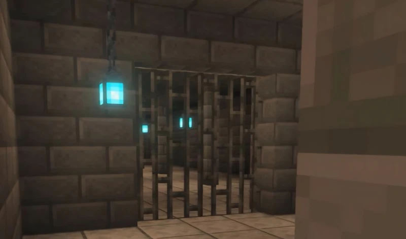 Grate in the passage