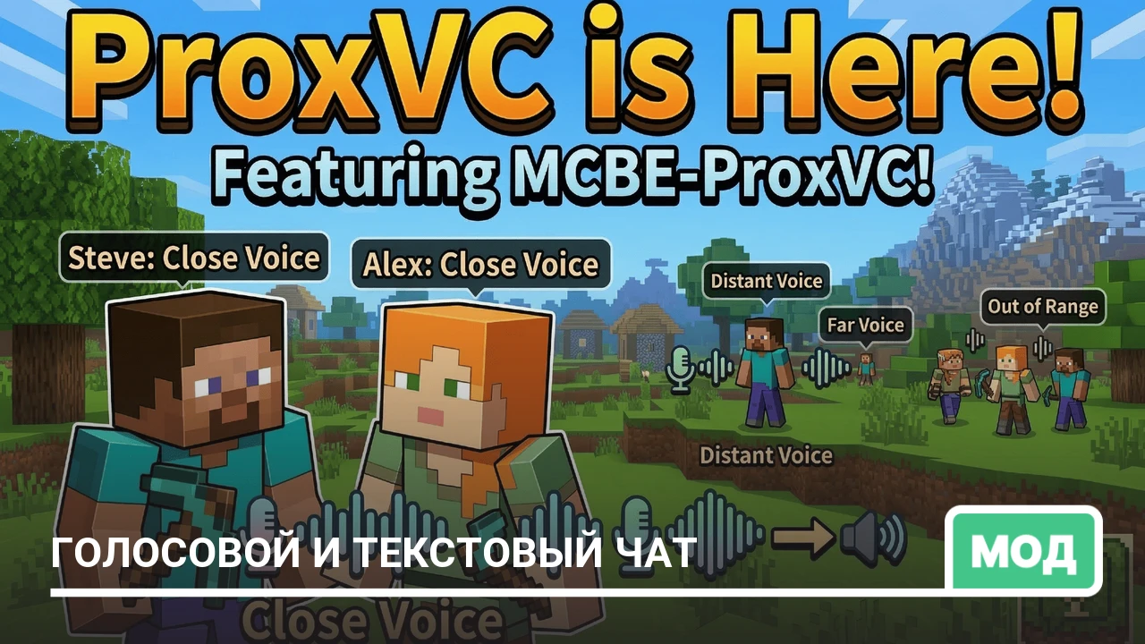 Мод: Голосовой и текстовый чат