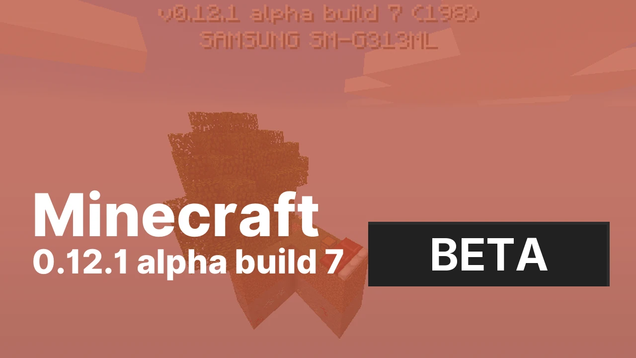 Minecraft 0.12.1 build 7 [Beta]