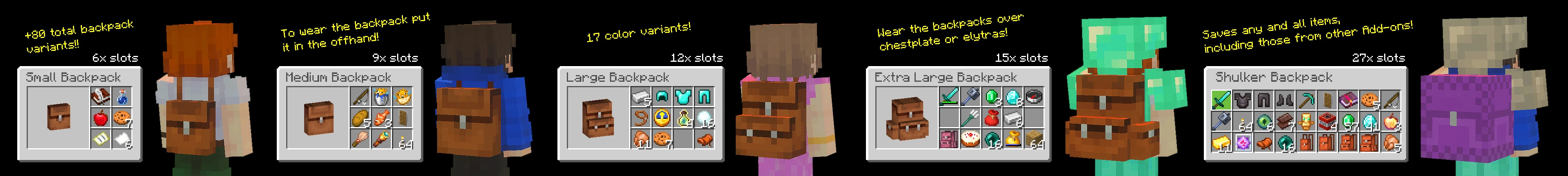 Simply Backpacks Add-On panorama