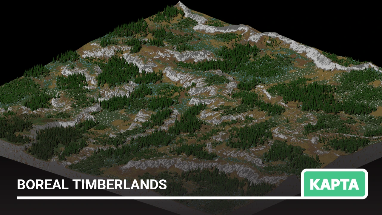 Карта: Boreal Timberlands