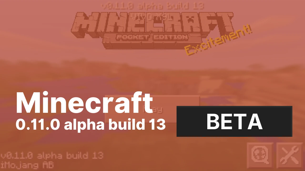 Minecraft 0.11.0 build 13 [Beta]