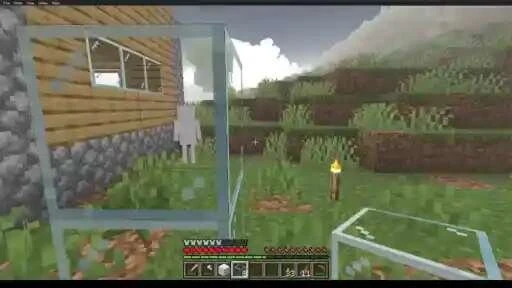 Существо за стеклом