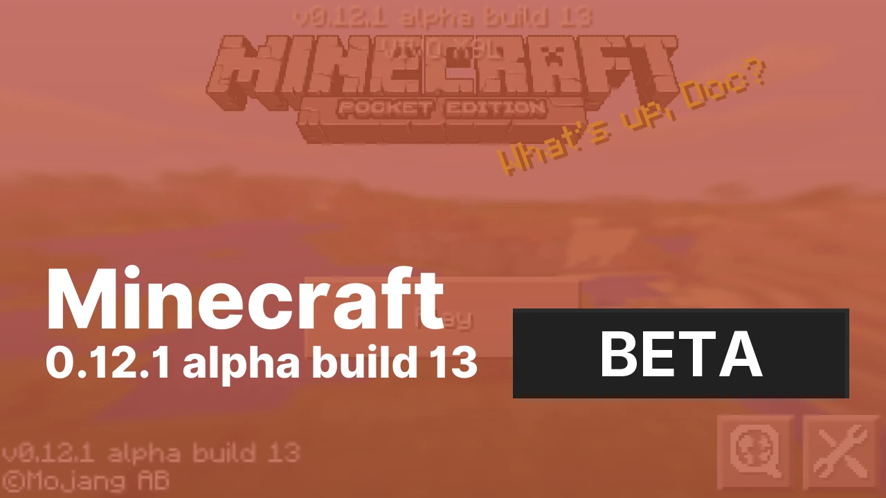 Minecraft 0.12.1 build 13 [Beta]