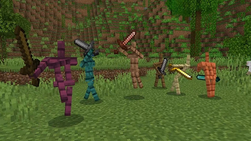 Скриншот Armor Stand Soldiers Add-On 1.1 №2