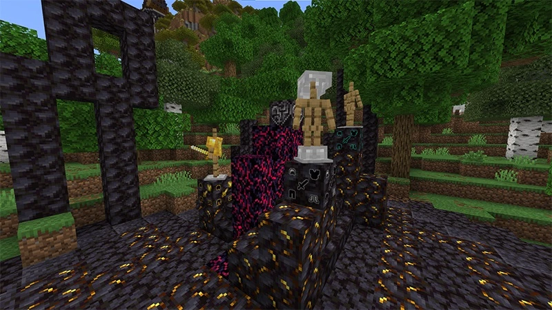 Скриншот Armor Stand Soldiers Add-On 1.1 №6