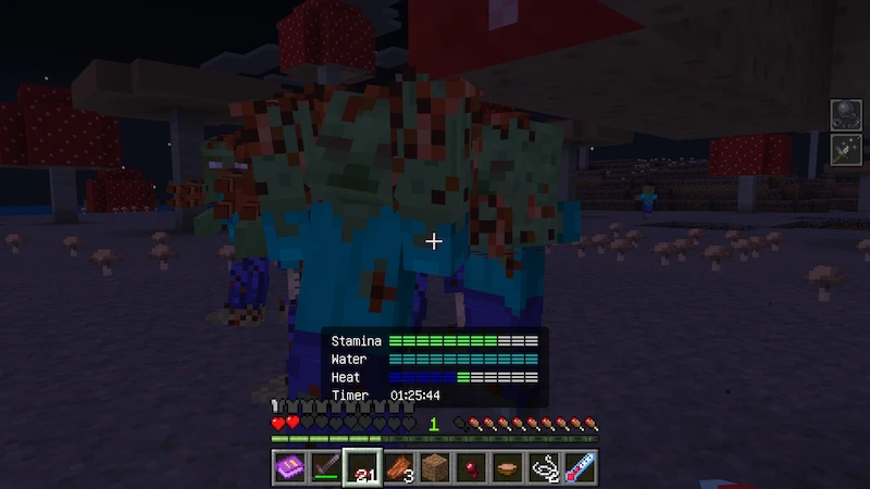 Скриншот Harder on Bedrock Add-On №6