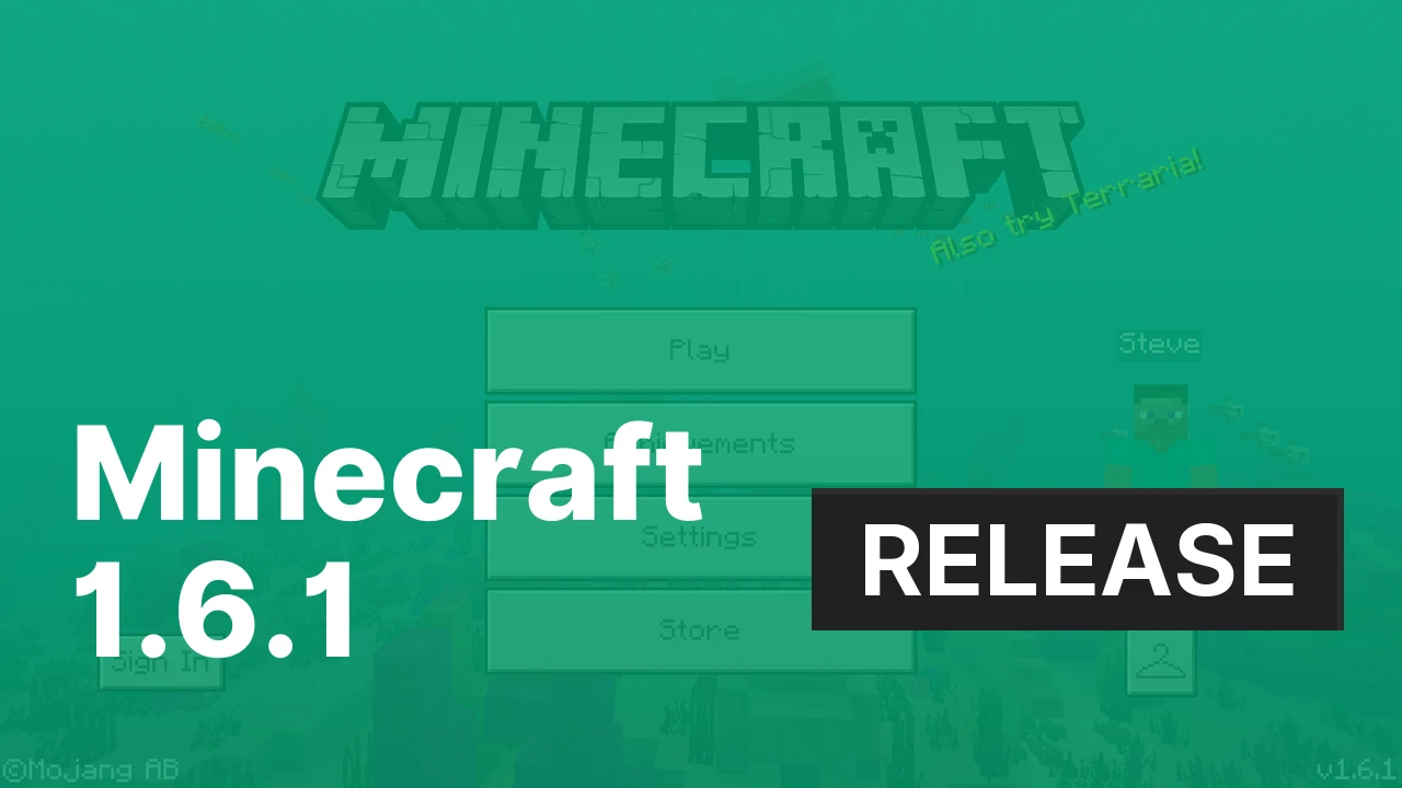 Minecraft 1.6.1 [Release]