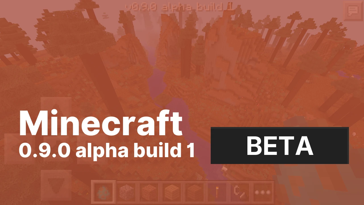 Minecraft 0.9.0 build 1 [Beta]