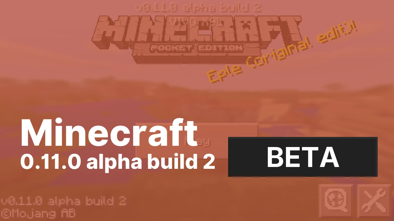 Minecraft 0.11.0 build 2 [Beta]