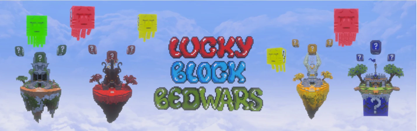 Lucky Block Bed Wars panorama