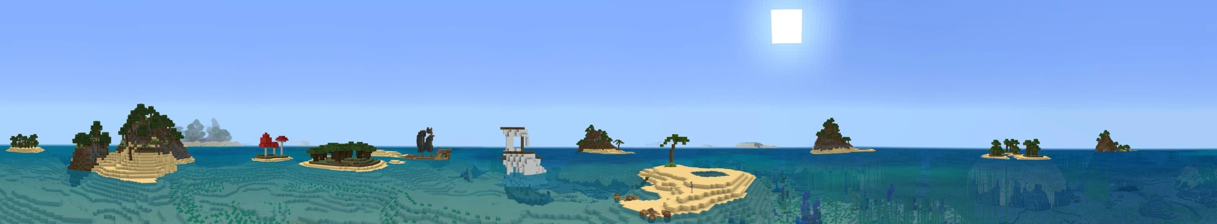 Desert Island panorama