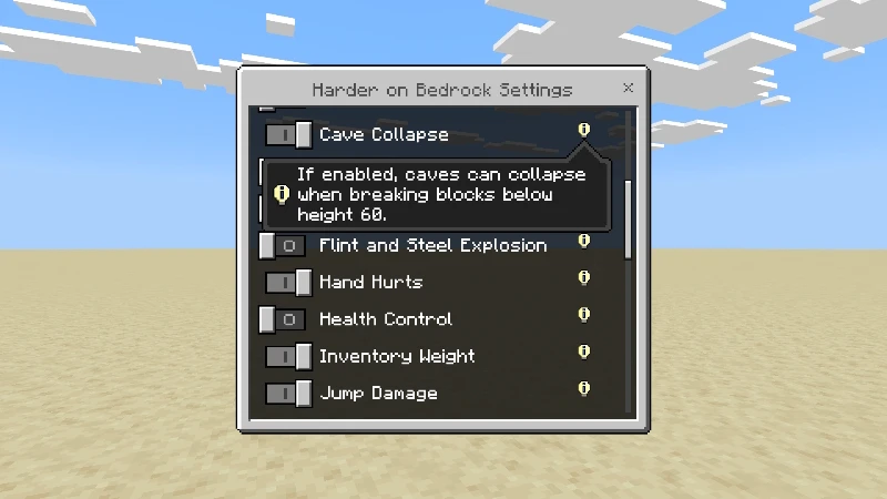 Скриншот Harder on Bedrock Add-On №7