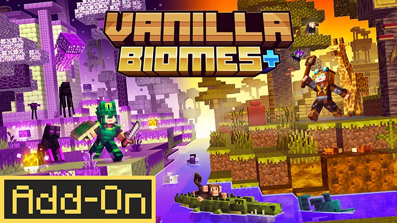 Vanilla Biomes+ 1.1 Add-On