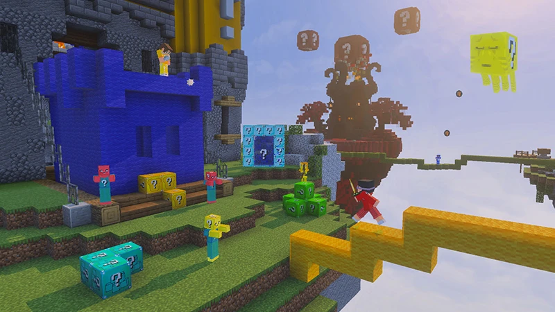 Скриншот Lucky Block Bed Wars №4