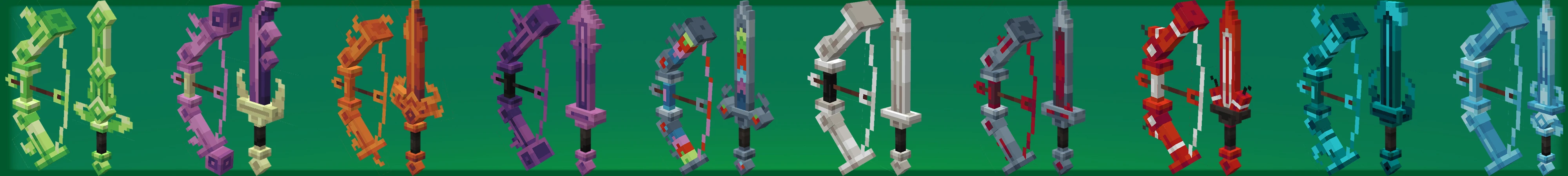 Дополнение Swords And Bows panorama