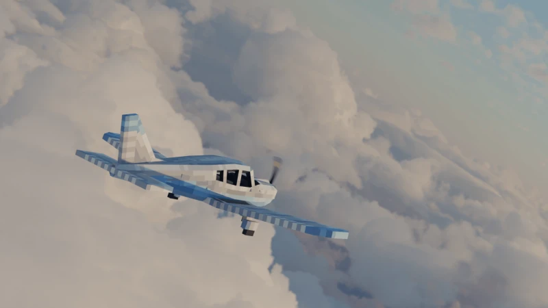 Piper Seminole сзади