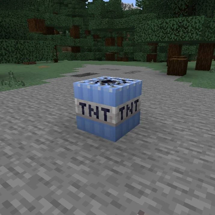 Ледяной TNT в игре