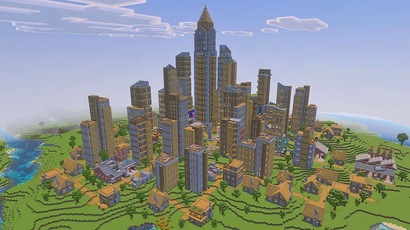 Скриншот Village Cities Add-On 1.2 №1