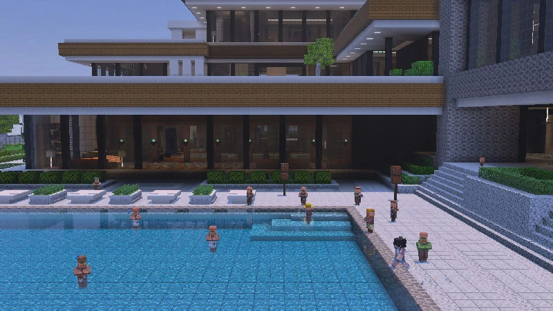 Скриншот Modern Mansion Neighborhood! №10