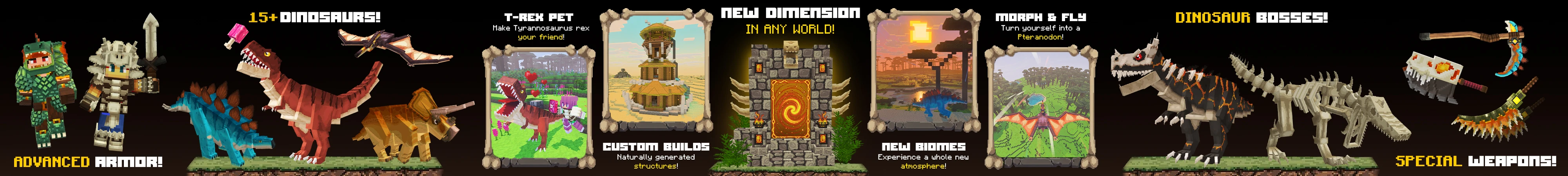 Dinosaur Dimension Add-On panorama