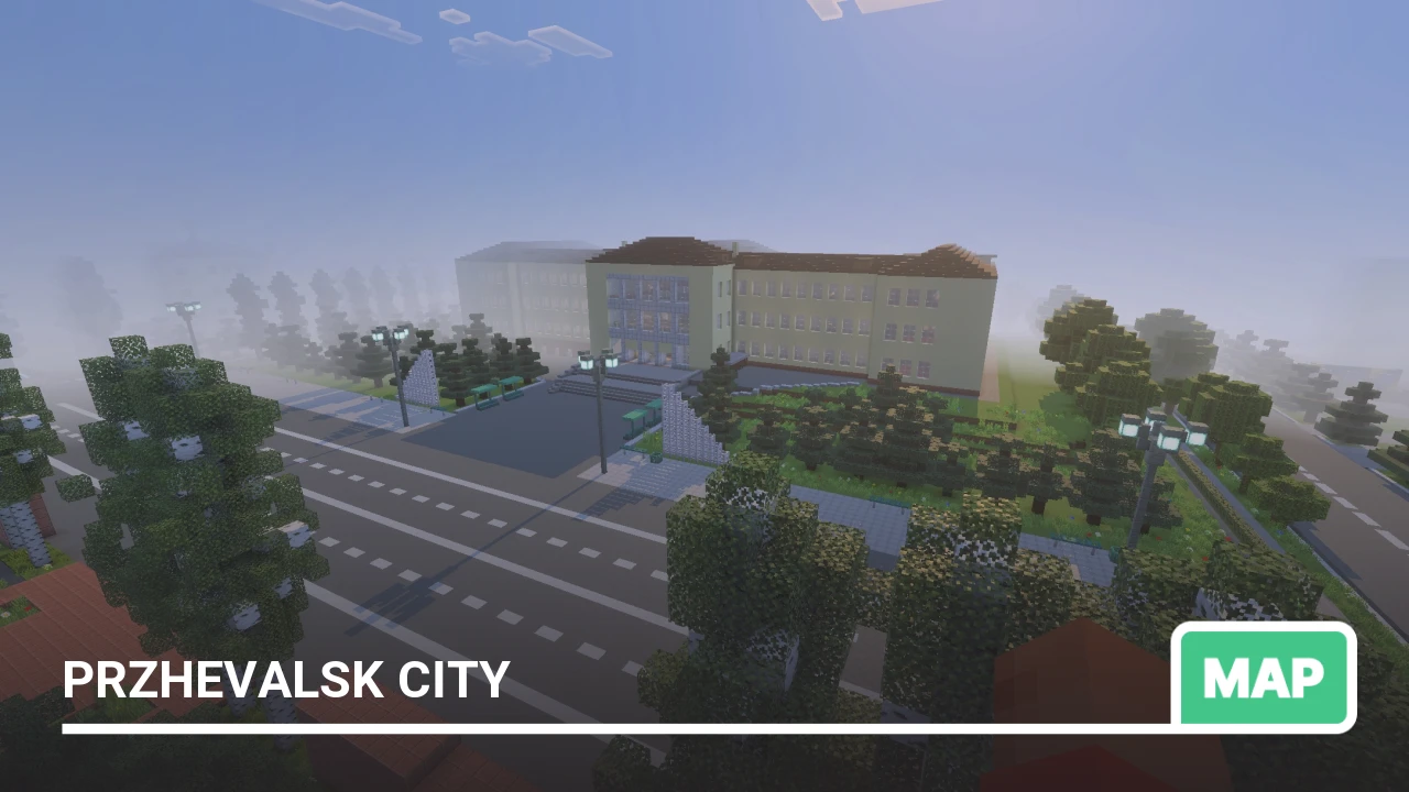 Map: Przhevalsk City