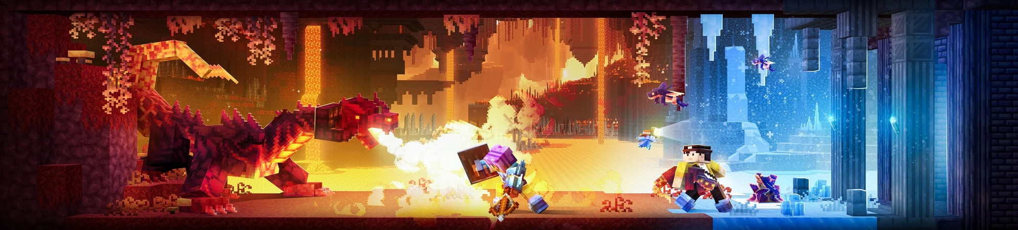 CAVES: Fire & Ice panorama