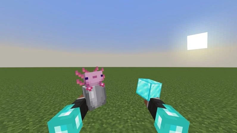 3D руки с алмазной бронёй