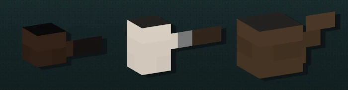 Три разновидности трубок для табака