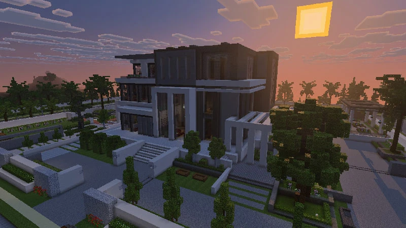 Скриншот Modern Mansion Neighborhood! №7