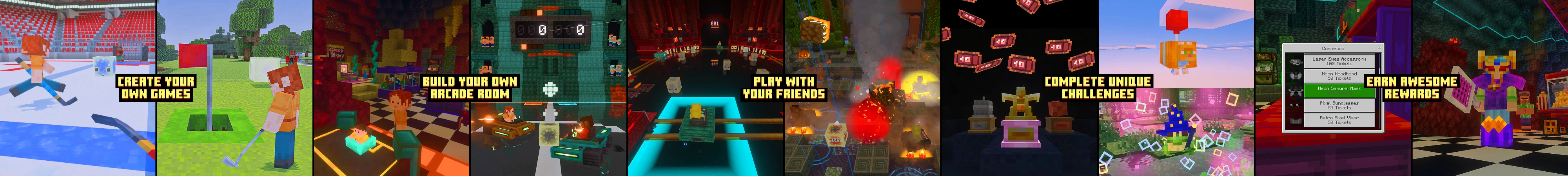 Chaos Cubed: Pixel Party panorama
