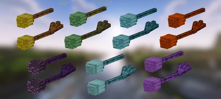 Все виды 3D мётел