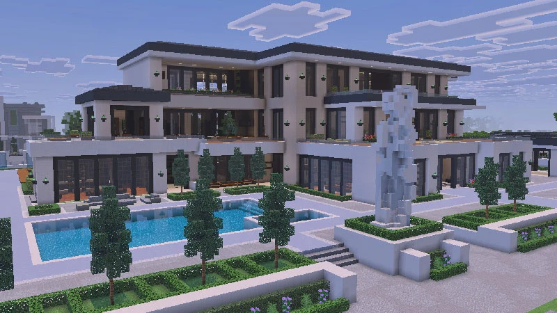 Скриншот Modern Mansion Neighborhood! №1