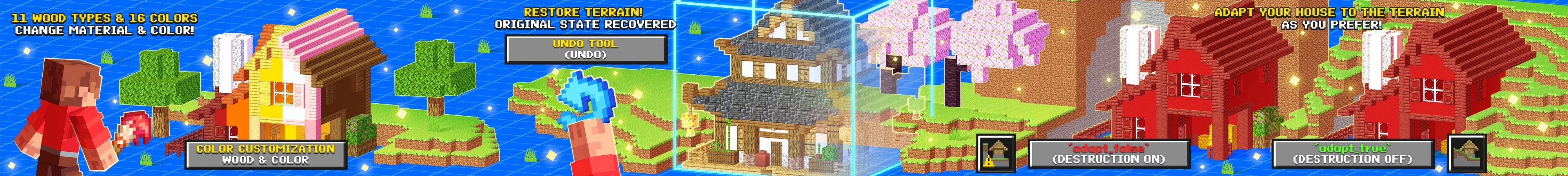 Craftable Houses Add-On panorama