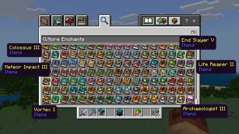 Скриншот More Enchants 3.0 Add-On №2