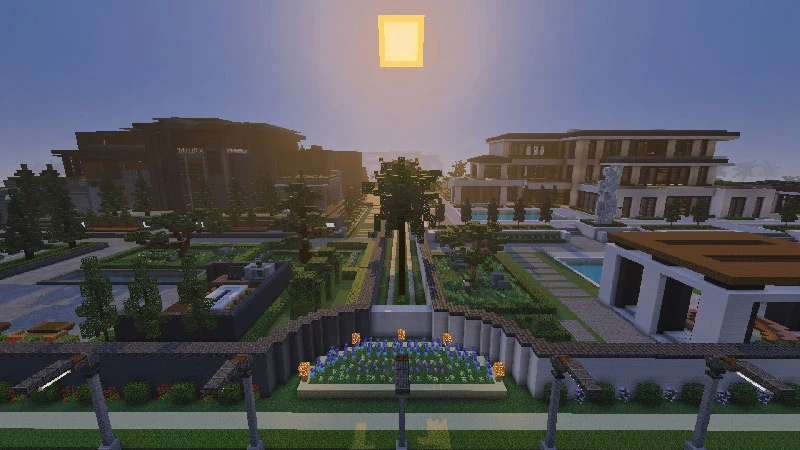 Скриншот Modern Mansion Neighborhood! №5