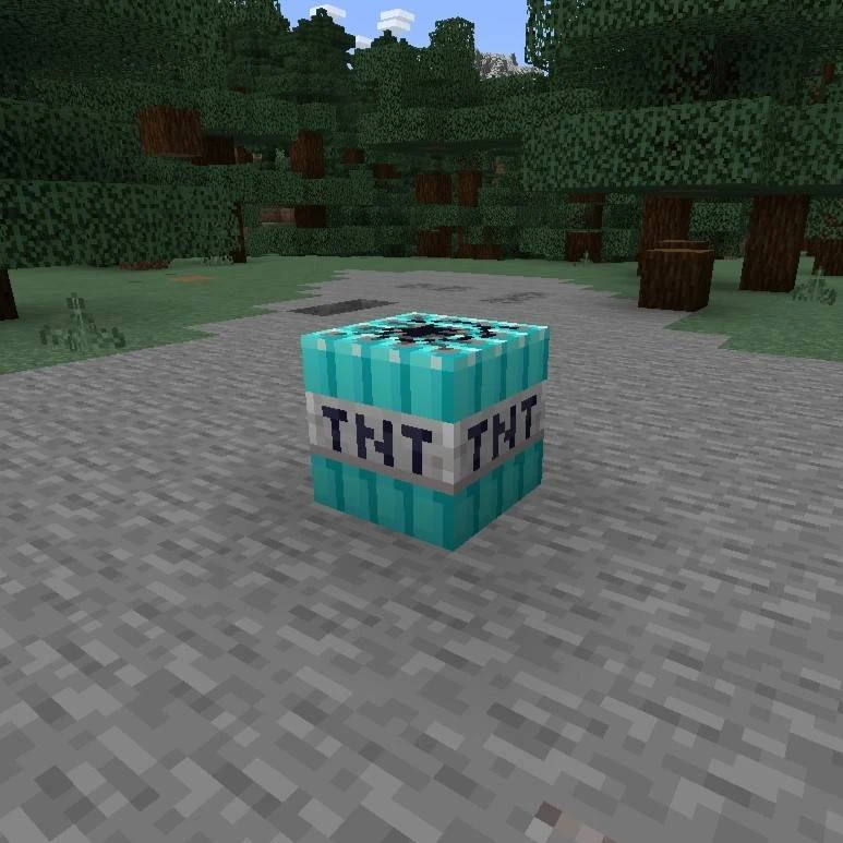 Алмазный TNT в игре